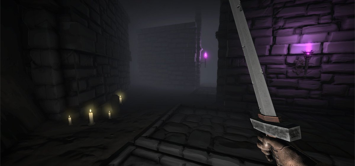 CrimsonKeep's tweet image. What dangers lurk in these misty crypts? #gamedev #indiedev #screenshotsaturday #unity3d