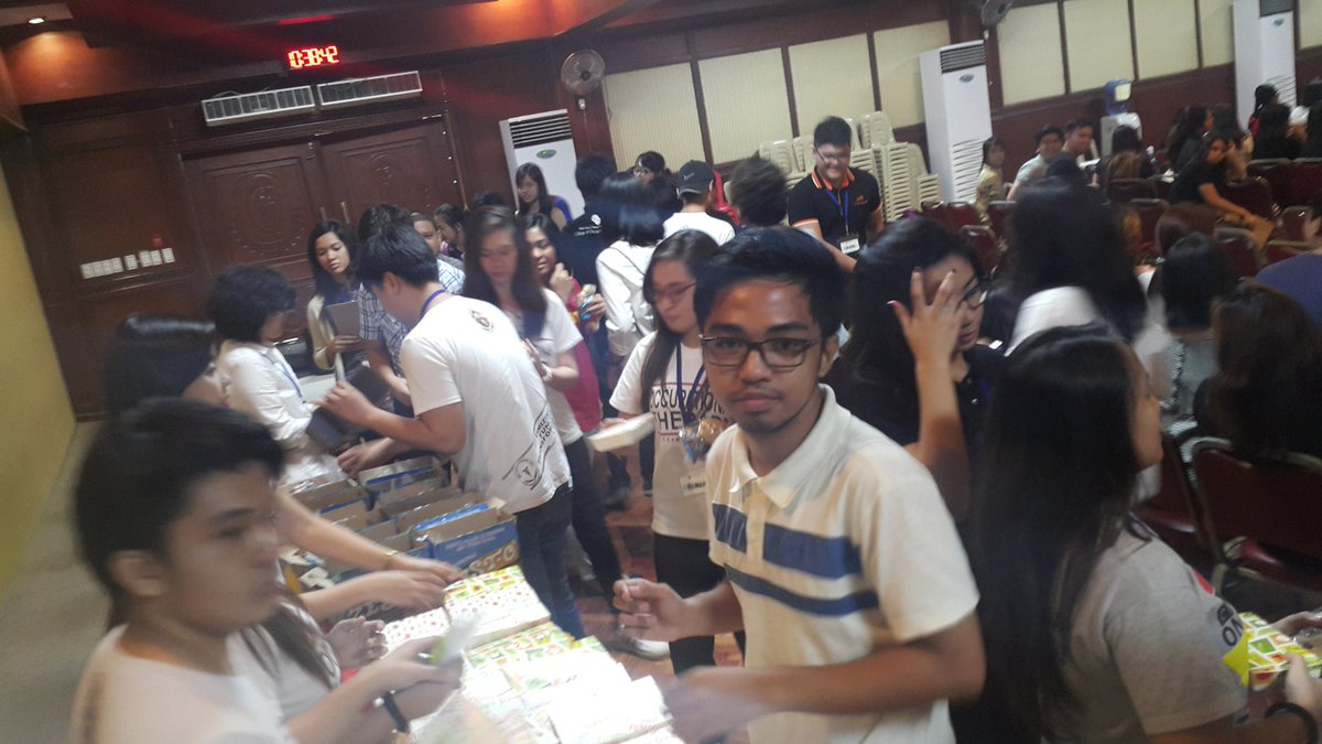 OTSAPilipinas's tweet image. Much awaited break time! #OTSA2016 #UnityInChange