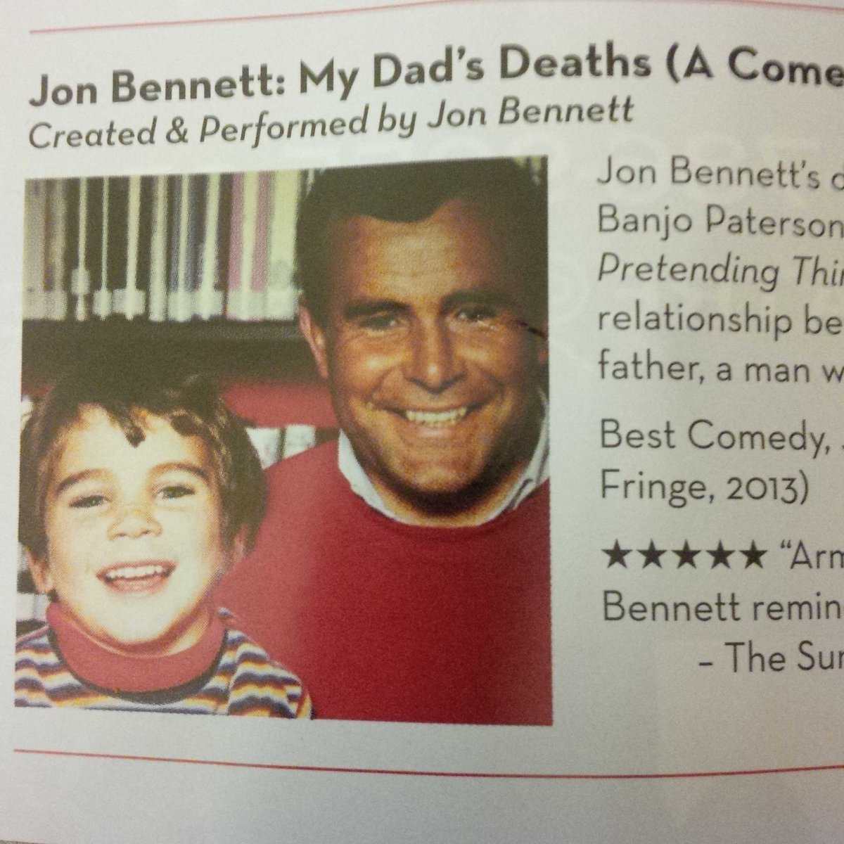 DrMJW's tweet photo. A definite must see. Sad, entertaining, funny, with a moral @WinnipegFringe #wpgfringe @chasepadgett #jonbennett https://t.co/GtnW5GL8mV