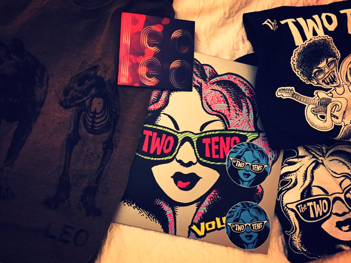 KTZDrums's tweet photo. When you go to a rad show- you get rad swag- thnx @LeoLeoBand &amp; @TheTwoTens for great shows in #ElPaso #musiclover https://t.co/WpUNe1H90h