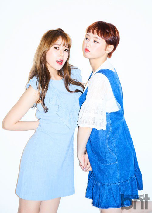 KPOPWorlded_'s tweet photo. SONAMOO's Sumin, Euijin, High.D &amp; NewSun for 'bnt International' Magazine (2) https://t.co/H8R1Yt1qUW