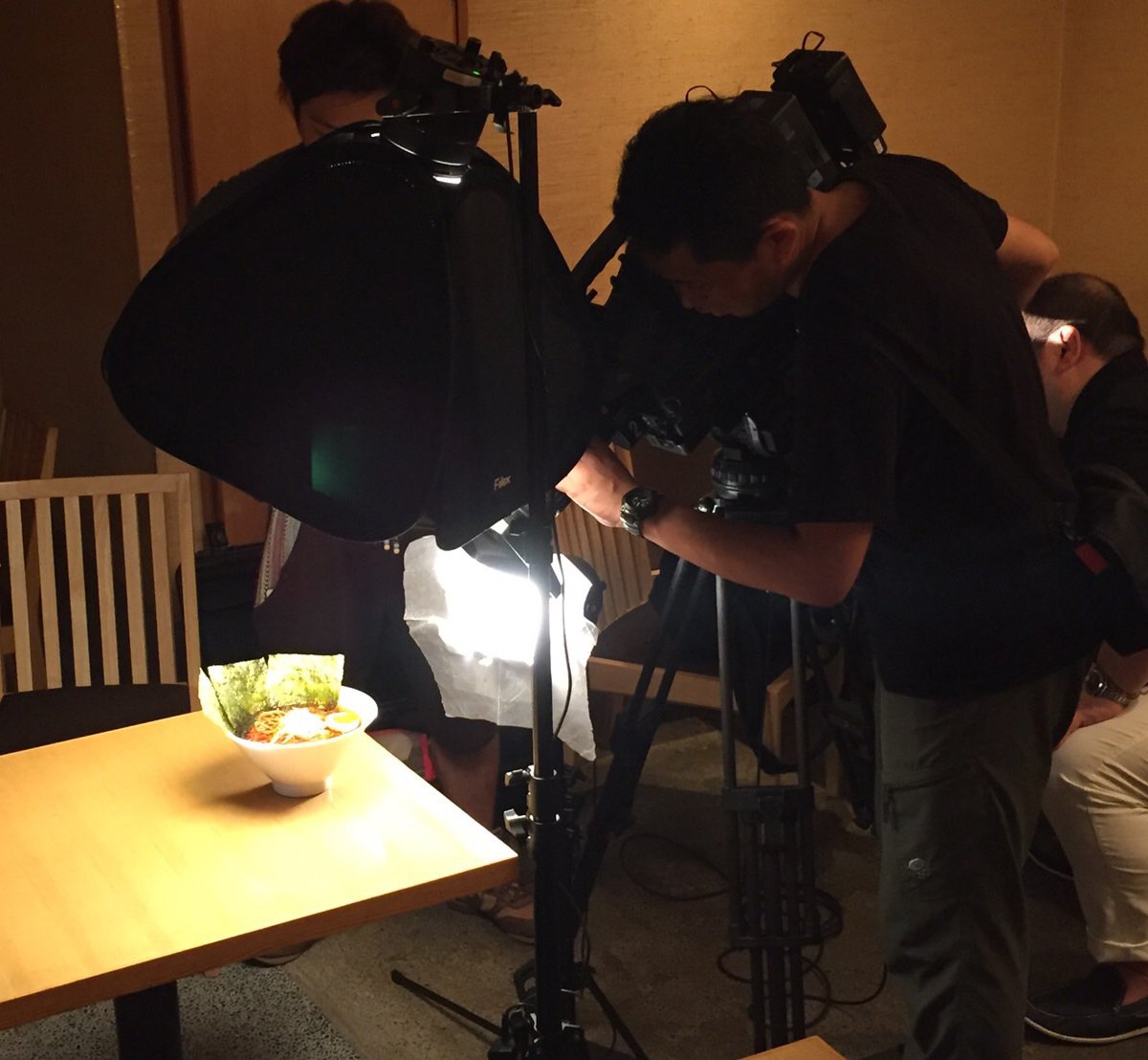 Katsutan_com's tweet photo. 日本橋鳥久、テレビ東京系列『イチゲンさん』の勝浦タンタンメンの撮影に協力させていただきました。7月17日(日)、21時54分～オンエア予定です。 https://t.co/wqvasX7cSG