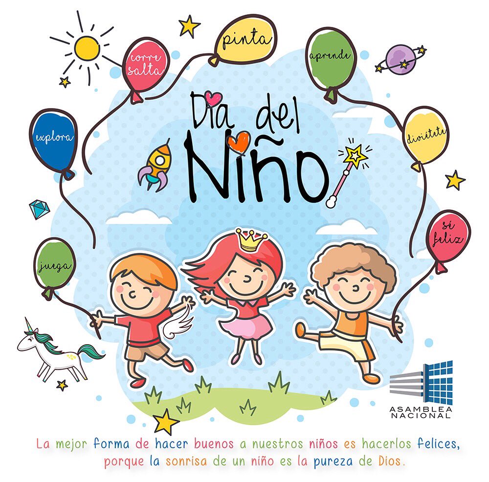 Asamblea Nacional on Twitter: "Feliz día del niño y la ...