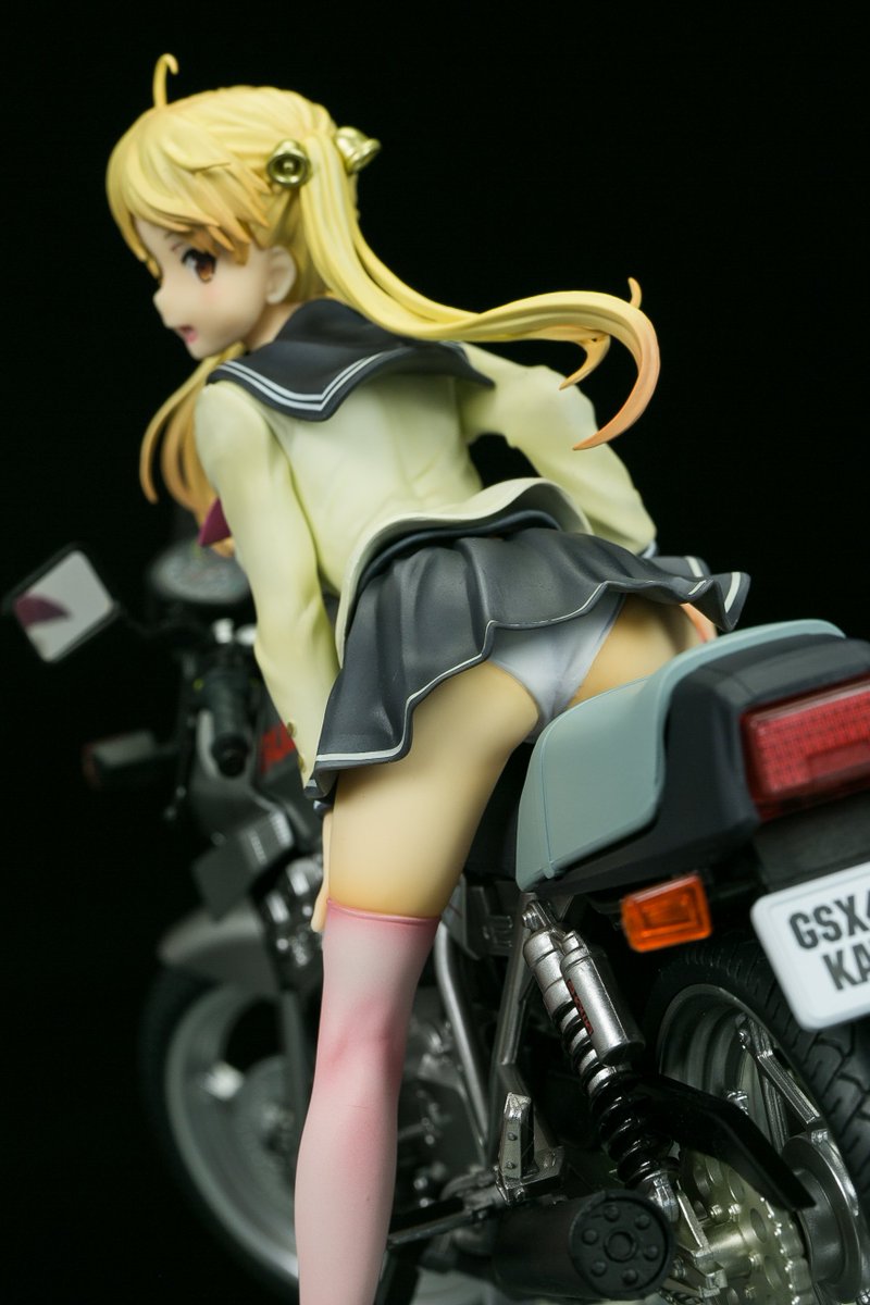 Phat より発売されたばくおん のgsx400s Katanaに乗る鈴乃木凜のフィギュアが届く 4ページ目 Togetter