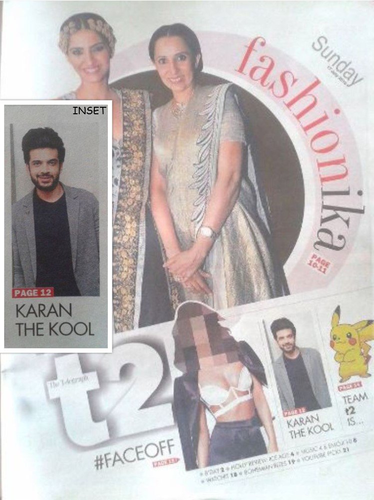 _ankitadas_'s tweet photo. Article on todays t2-The Telegraph on @kkundra 's recent visit to Black Lounge,Aauris Hotel,Kolkata! #KKTheKool 😍❤🙈 https://t.co/NeuBtAt4Ws
