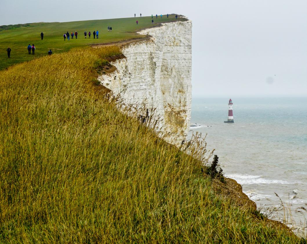 25K hiking from Seaford to Eastbourne. #sevensisters cliffs
