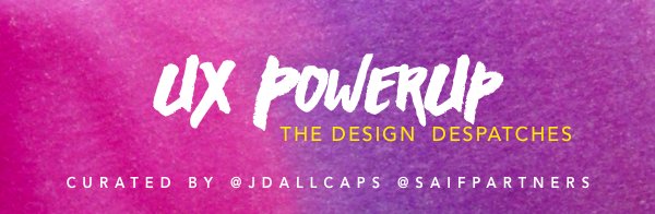 jdallcaps's tweet image. 15th issue of #UxPowerUp comes out Mon. Signed up yet? bit.ly/uxpwrup  @SAIFPartners #DesignForStartups