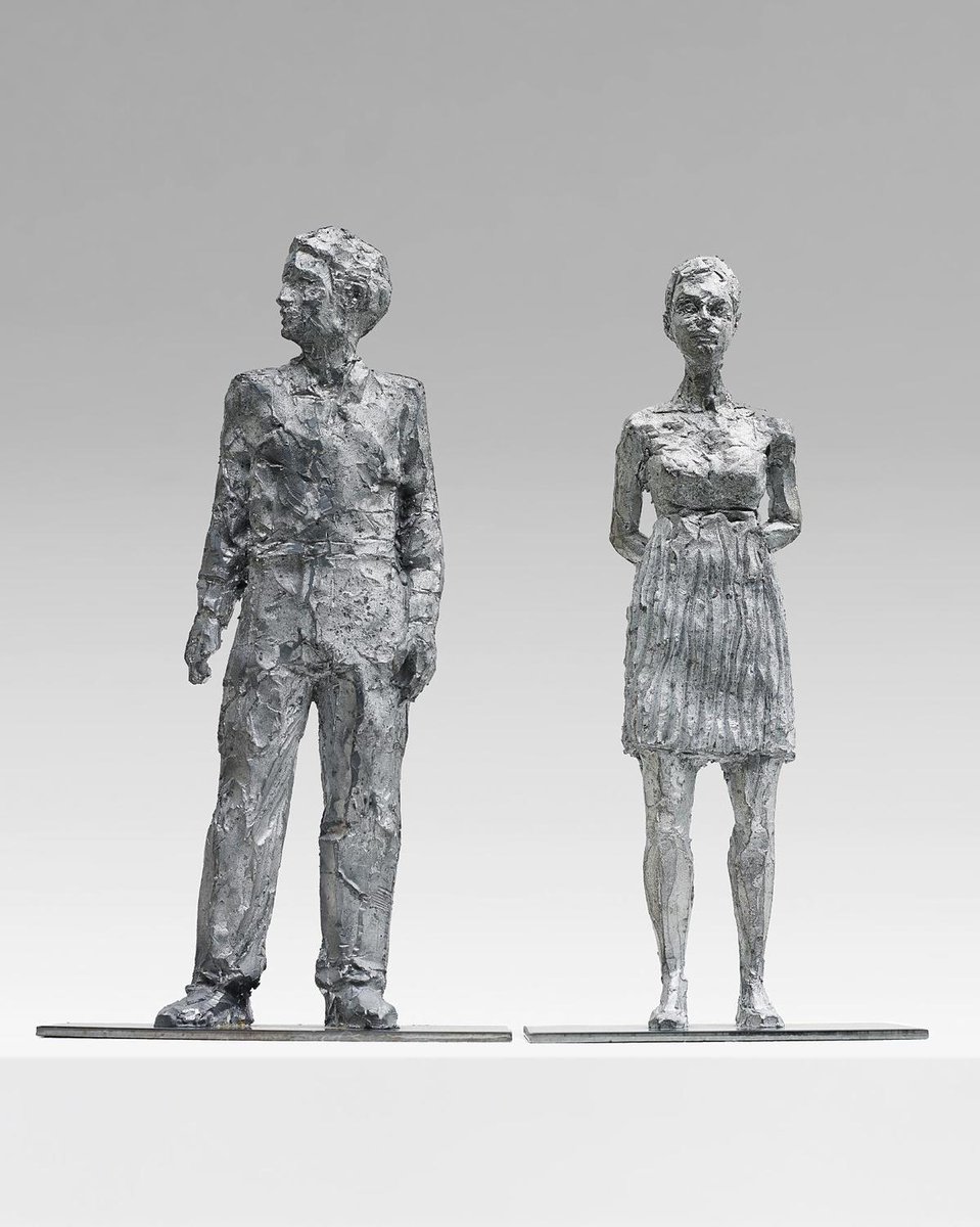 balkenhol_art's tweet photo. Mann und Frau, 12×5in, Sold for $5,818 USD #stephanbalkenhol https://t.co/mqW8zdC7Si https://t.co/yKIcENjcGG