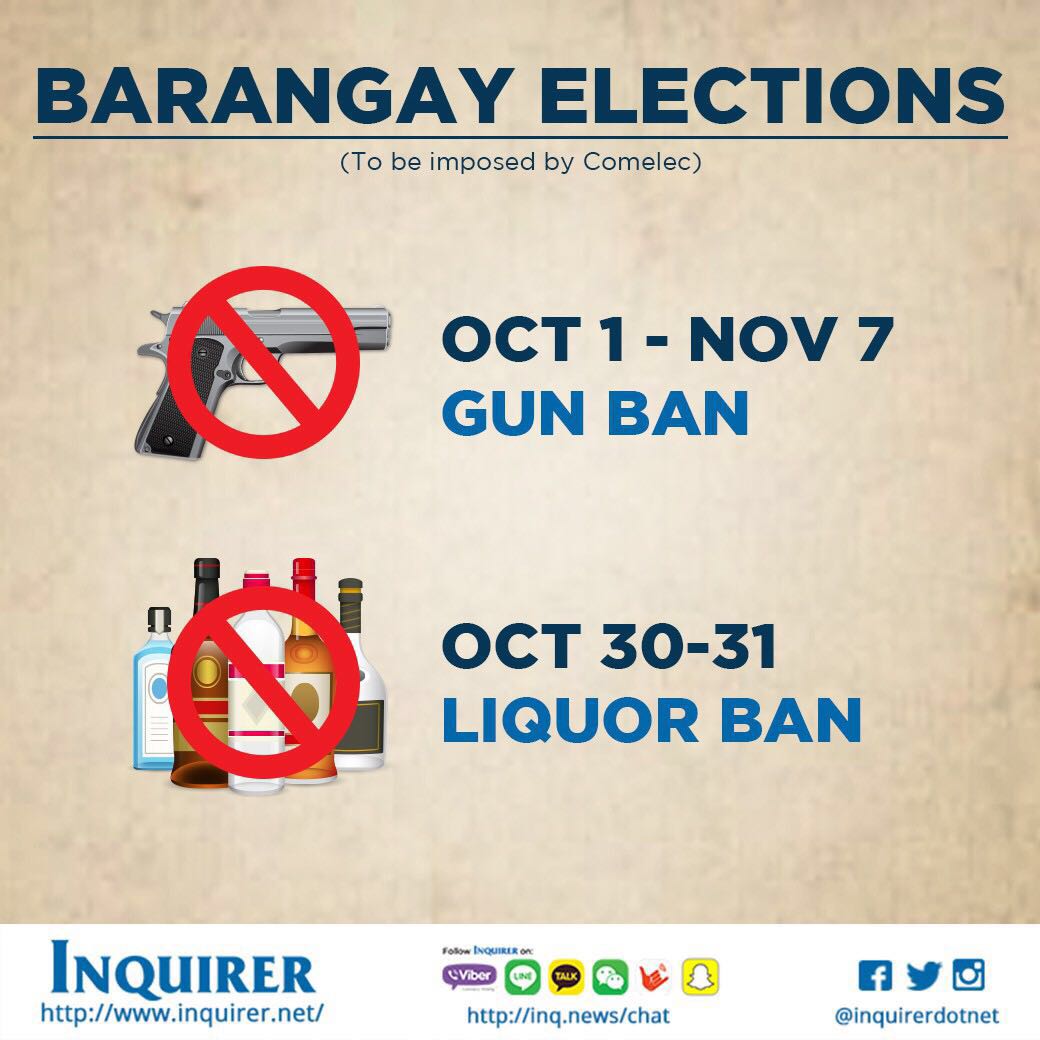 inquirerdotnet's tweet photo. ADVISORY: Voter registration period for BARANGAY & SANGGUNIAN KABATAAN ELECTIONS is July 15-30, 2016. #VotePH2016 https://t.co/ztrrtX2pMn