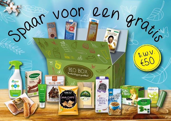 Sparen voor een gratis Biobox bij de Buurtsuper! Wie heeft zijn spaarkaart al bijna vol?