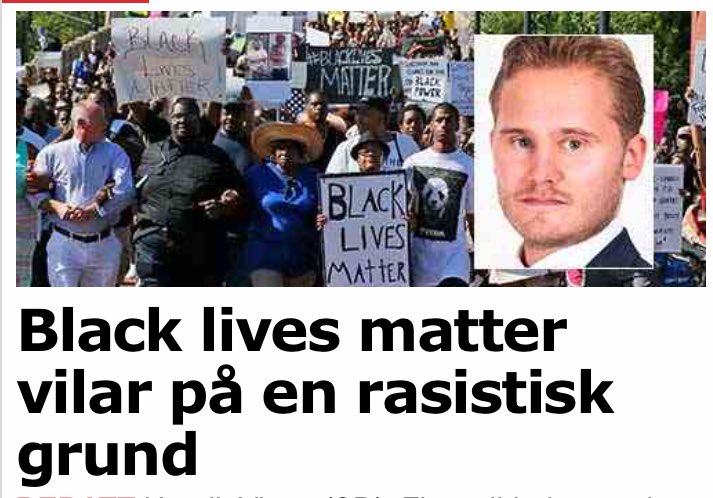 DrEmmaFrans's tweet photo. Nu tar vi det en gång till:

Det finns inget osynligt "only" framför "black lives matter" https://t.co/l8Y2hPIxsv