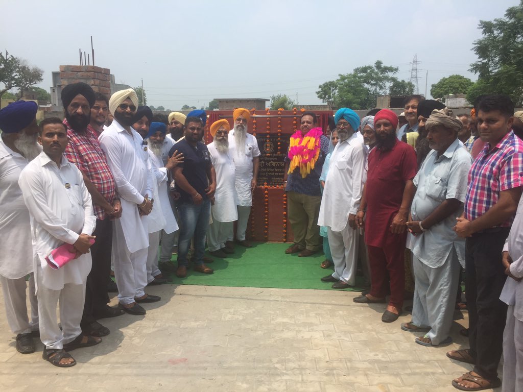sandhuchairman's tweet photo. #phillaur inaugurated roads at Vidhan Sabha Halka phillaur. https://t.co/WAEV4To1OE