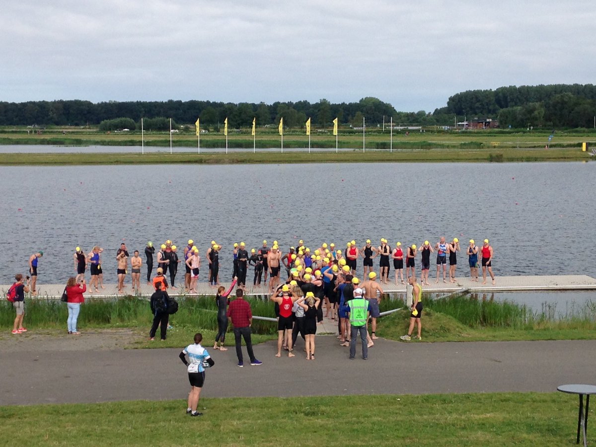 We gaan weer beginnen! #triathlon010 #dag2