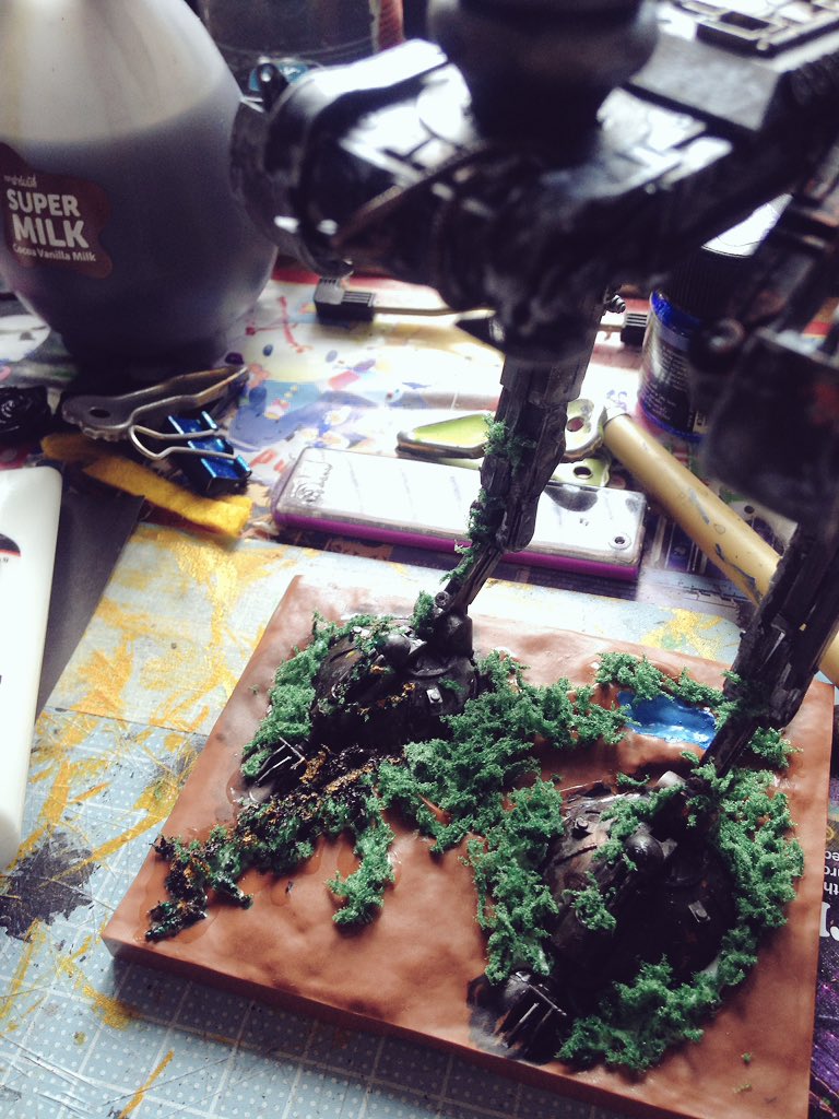 tyl_9093's tweet image. Test made obsolete Imperial terrain scout transport walker :3
#STARWARS #AT_ST #palmo