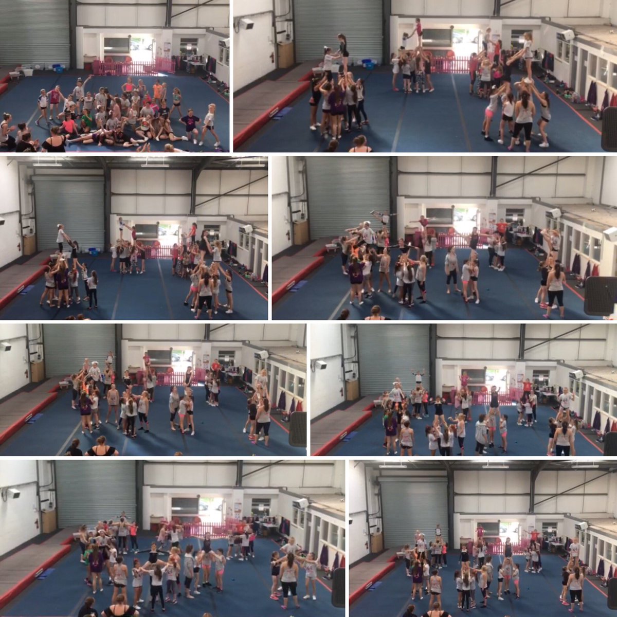 cheer_inferno's tweet photo. Cheer camp last week 💜🎀 https://t.co/1qzMlEVlJY