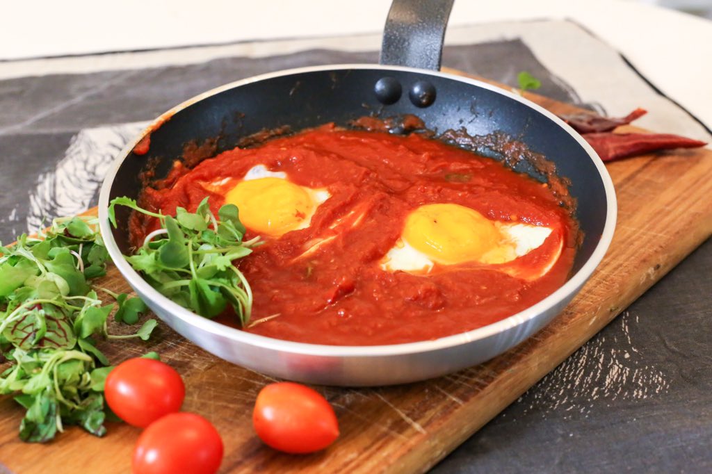 Dolci_SA's tweet image. try our #EggsInHell next time. #DolciCafeSA #breakfast