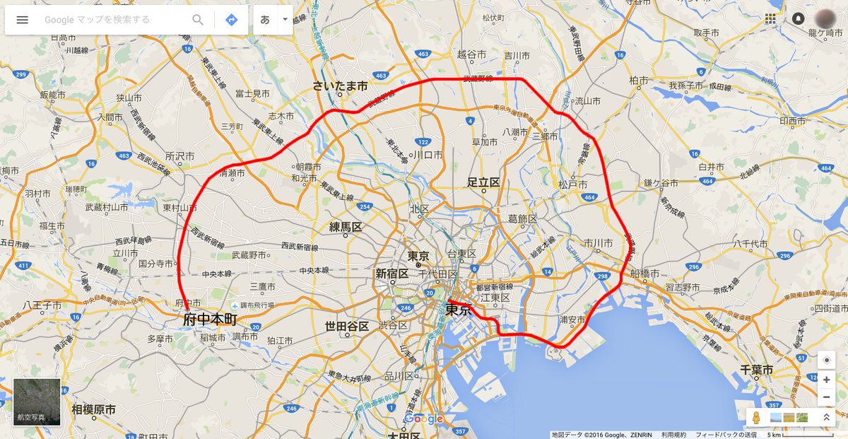東京発 府中本町行き 地図で見るとすぐそこなのに電車には壮大なトラップが隠れているから気を付けろ Togetter