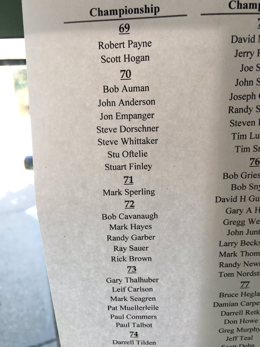 MN Public Golf Assn tweet media