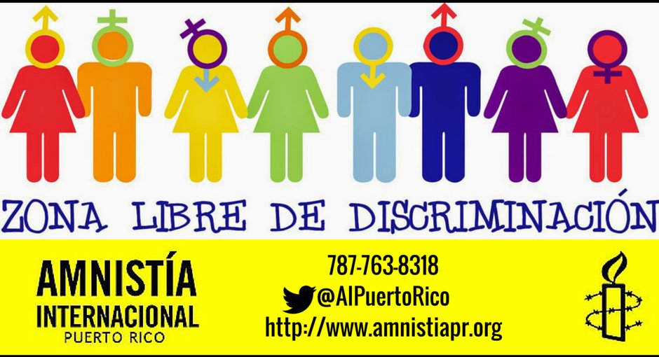 AIPuertoRico's tweet photo. El discrimen y el odio nos divide, nos debilita, nos deshumaniza! NO MAS! #againsthate #ContraOdio Somos Iguales! https://t.co/YOYWdRrE97