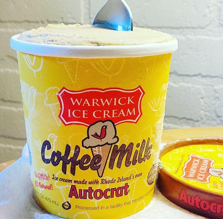 Celebrate #NationalIceCreamDay today with a pint of <a href="/WarwickIceCream/">Warwick Ice Cream Co</a> Autocrat Coffee Milk Ice Cream!