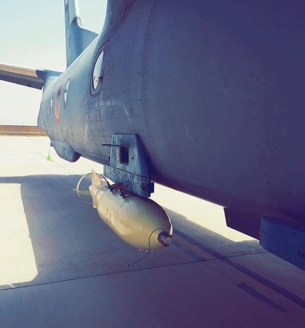 العراق يسلح طائره النقل التكتيكي AN-32B الاوكرانيه الصنع  Cnk9nTXXYAA8t47