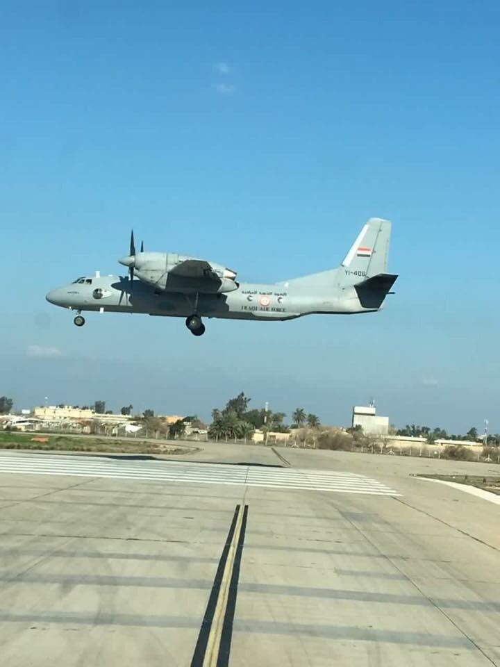 العراق يسلح طائره النقل التكتيكي AN-32B الاوكرانيه الصنع  Cnk9nTpXgAAdUI1