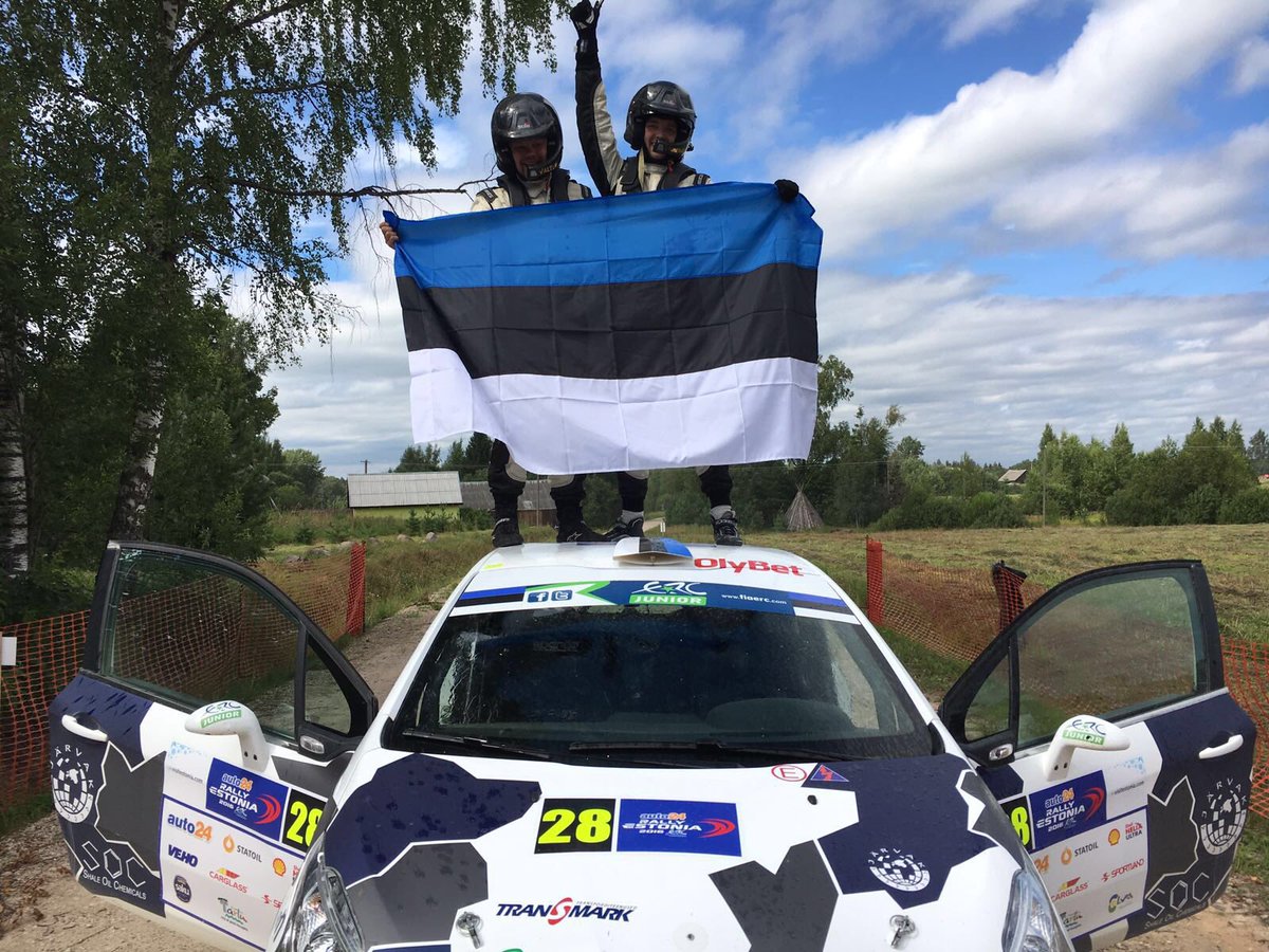 FIAERC's tweet photo. Impressive win for @mikoniinemae at home in #ERCJunior 👍🇪🇪😎👏🍾
#FIAERC https://t.co/RKdO5J5YHt