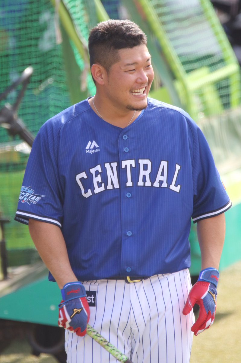 さっちゃん On Twitter 菊池さんと話して爆笑するつっつがかわいいと思えば急にかっこいいつっつに 筒香嘉智 Baystars 7 16 ハマスタ オールスター