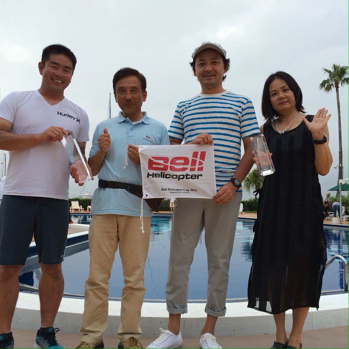 2016.07.17.SUN
We won the open class C in the Sagamiwan open race 2016 :)