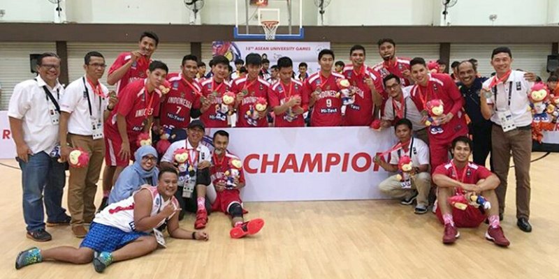 Tim Basket Putra Indonesia Pertahankan Emas AUG ligamahasiswa.co.id/5434-2/ #AUG2016