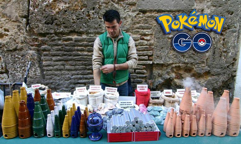 Los vendedores de incienso de Sevilla triplican sus ventas gracias a Pokémon GO goo.gl/gn1aZg