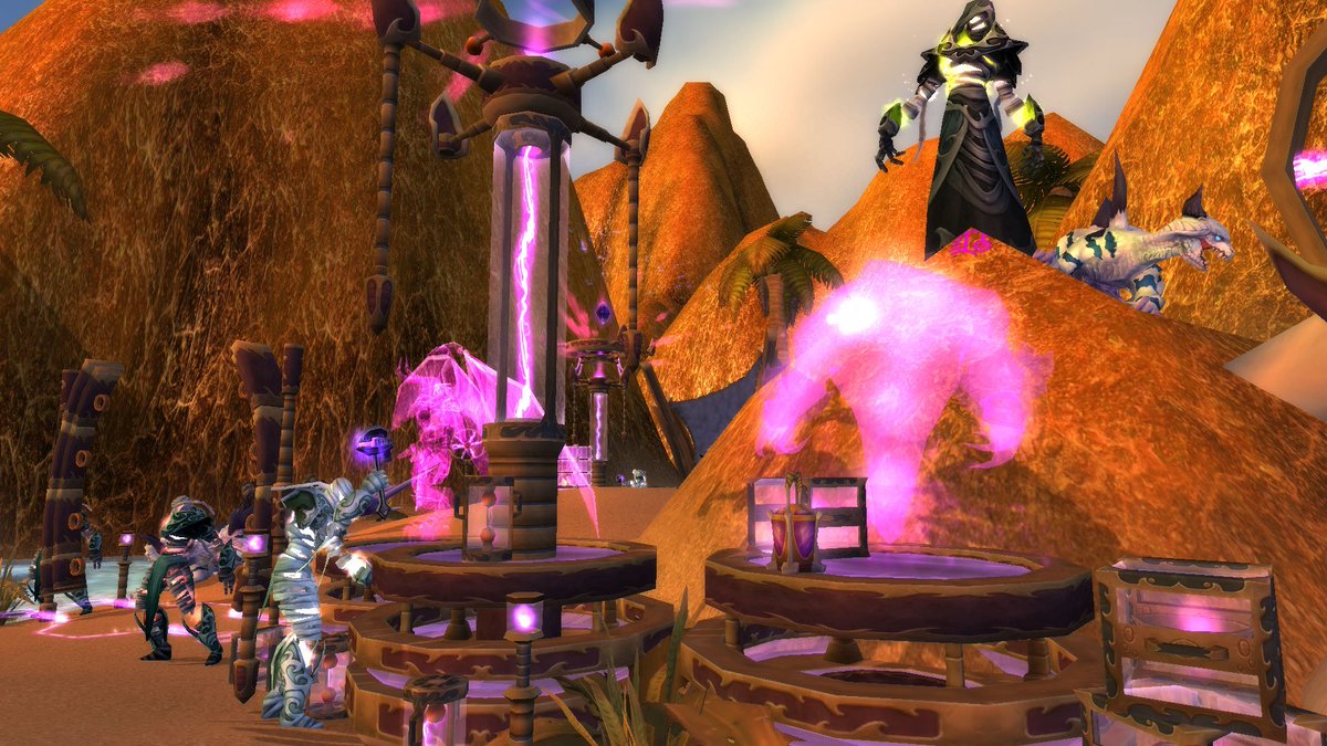 Tribi6119's tweet image. @LDN_umbrabellum Proximamente el Nexo-Oasis del Principe-Nexo Hassan. La nueva joya del desierto de Tanaris