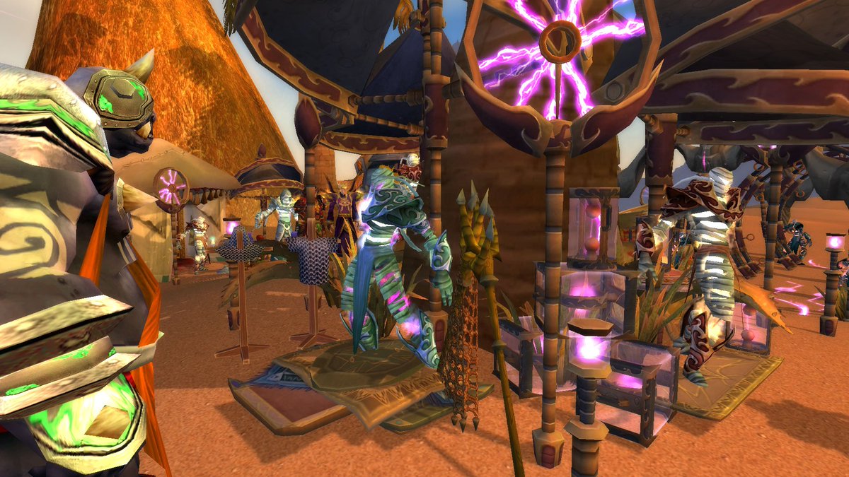 Tribi6119's tweet image. @LDN_umbrabellum Proximamente el Nexo-Oasis del Principe-Nexo Hassan. La nueva joya del desierto de Tanaris