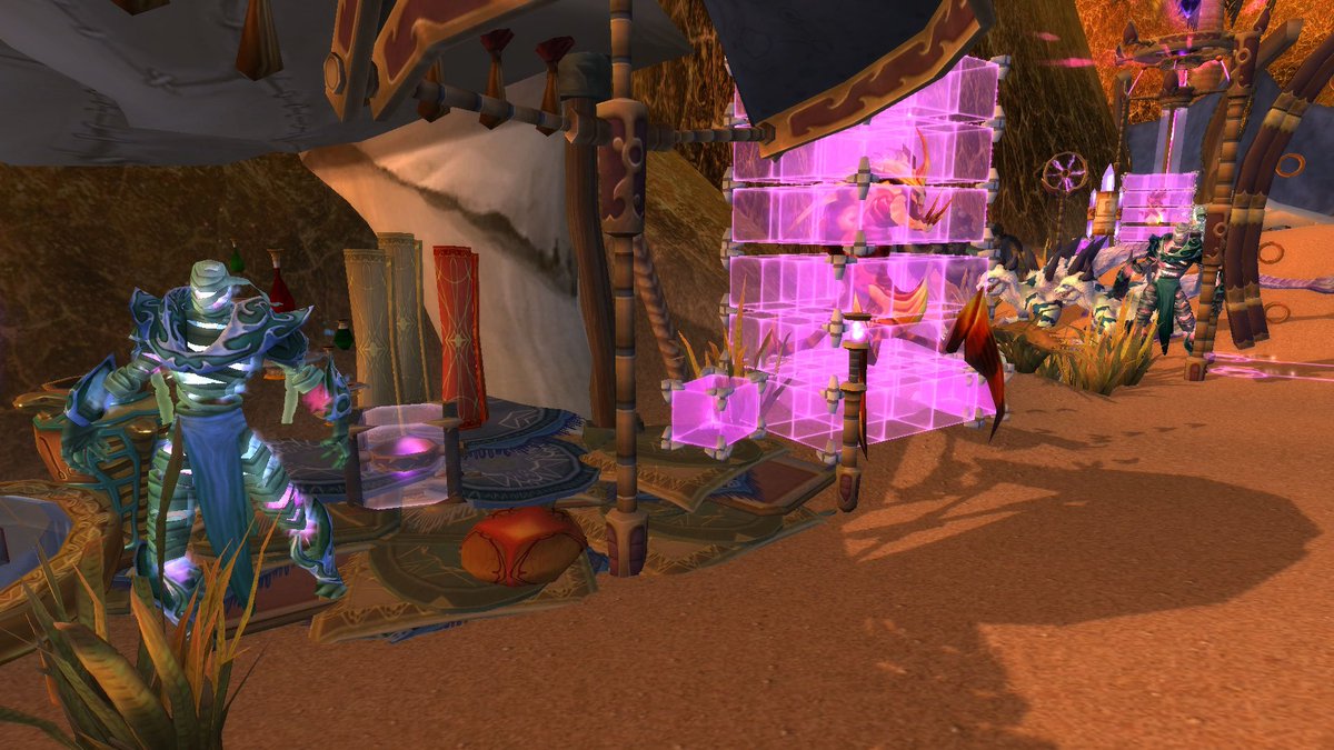 Tribi6119's tweet image. @LDN_umbrabellum Proximamente el Nexo-Oasis del Principe-Nexo Hassan. La nueva joya del desierto de Tanaris