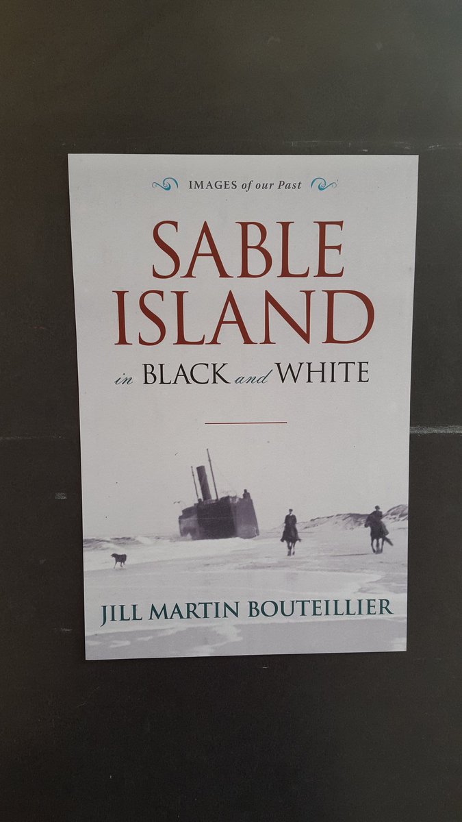 Coles439BWR's tweet photo. Fun signing yesterday with @jillmar23! Signed copies of "Sable Island in Black and White" available now! @NimbusPub https://t.co/kr4uWzVRM9