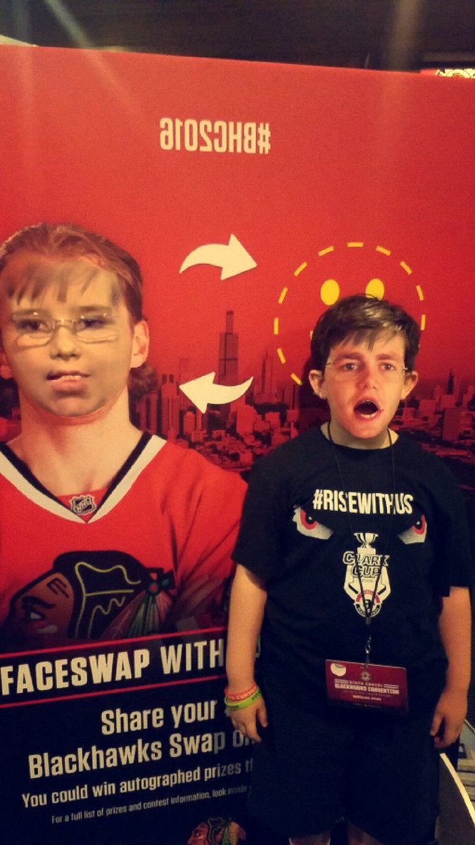 MikeAngeloGee's tweet photo. When your nephew looks like he is more from #homealone than #kane #BHC2016 #chicagoblackhawks https://t.co/pLJQqjGFwl