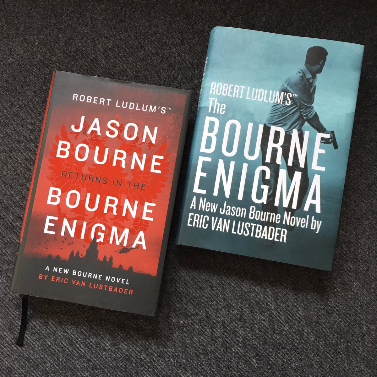 EVanLustbader's tweet photo. #HardToRelaxWhen reading #BourneEnigma. So exciting! https://t.co/PnWLDfalNN