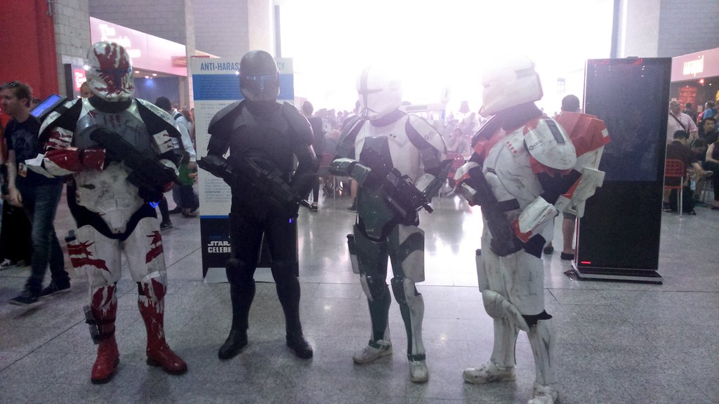 SeanChriscole's tweet image. @TownleyPeter The #RepublicCommandos I mentioned earlier! #SWCEPics #ScorchAllTheWay @SW_Celebration