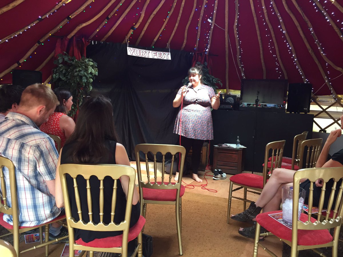 We're under way at Yurt Fest