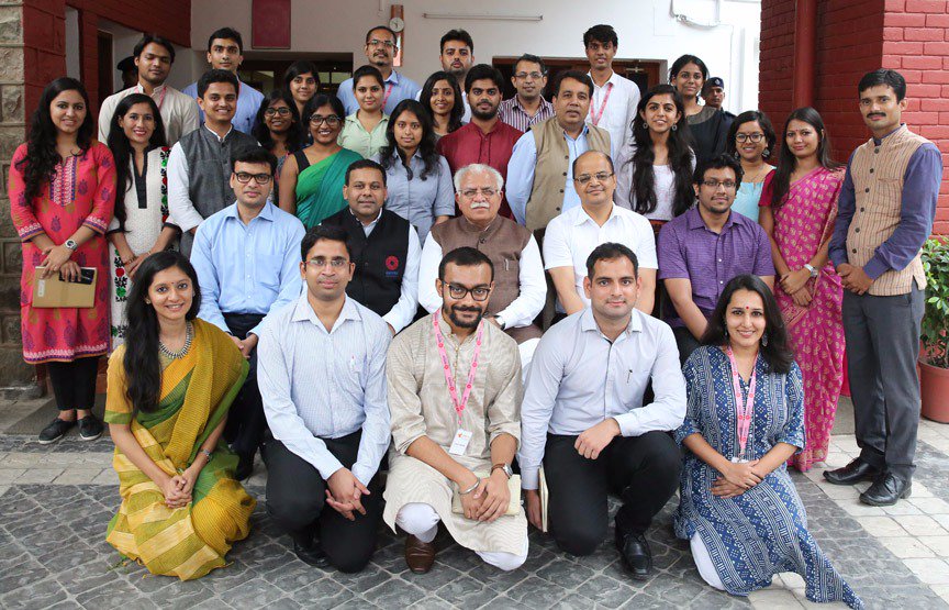 mlkhattar's tweet photo. Had a great interaction with the Chief Minister’s Good Governance Associates @cm_gga in Chandigarh today. https://t.co/FbUsKUtHWQ