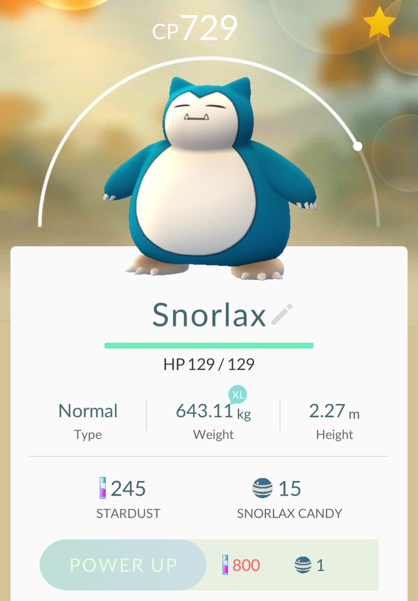 PuzzledChris's tweet photo. Hatching an egg to find this inside made me the proudest dad in the world #PokemonGo #Snorlax #BitofaNerd https://t.co/IOLUOqK7sS