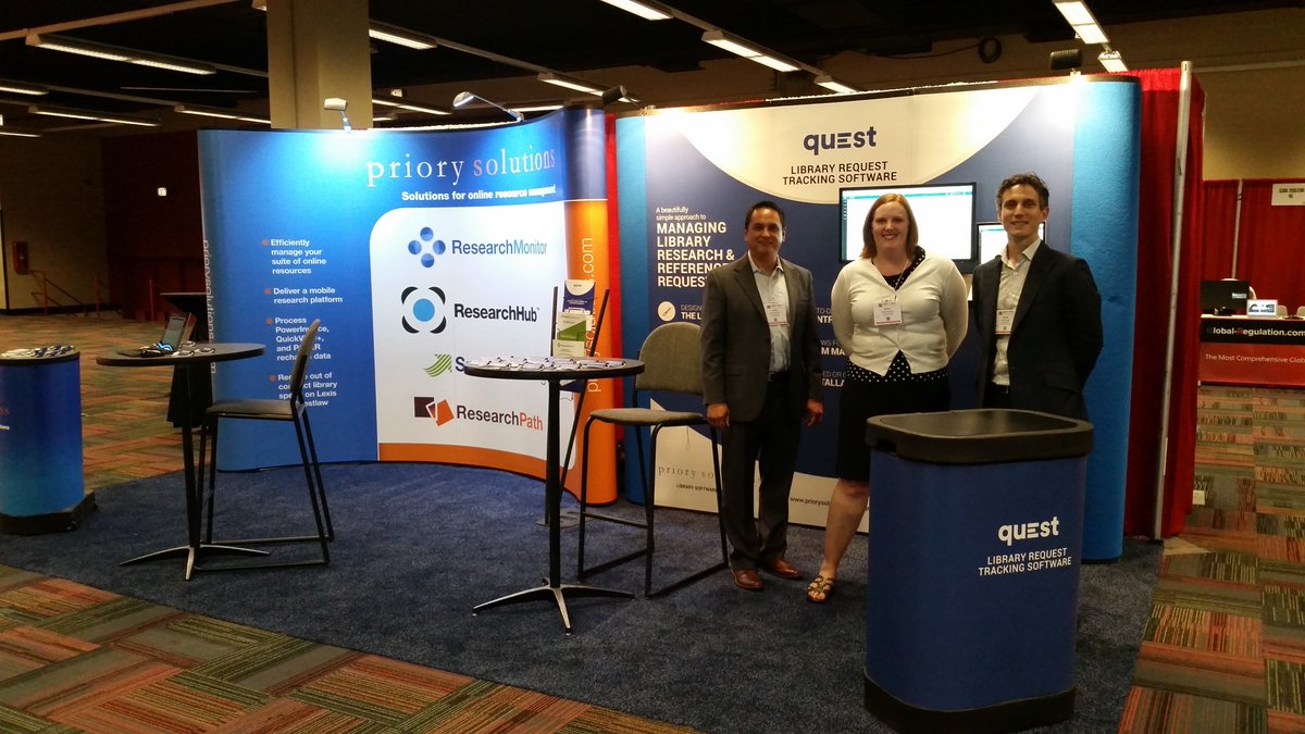 PriorySolutions's tweet photo. Day 1's reception non-stop action #AALL16 Watch the video Booth 719 #Quest #ResearchMonitor https://t.co/L4uuh6fvzE https://t.co/XWtStEQEk8