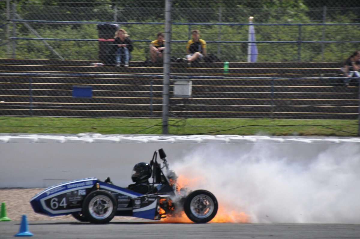 Not the result that we wanted, but a great effort from @LJMURacing. No shame in going out with a bang. #FS2016