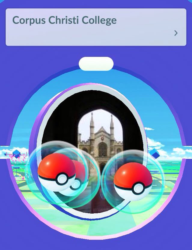 CorpusJCR's tweet photo. Turns out Corpus is a Pokéstop. A new access initiative? https://t.co/wDmhOIp5bv