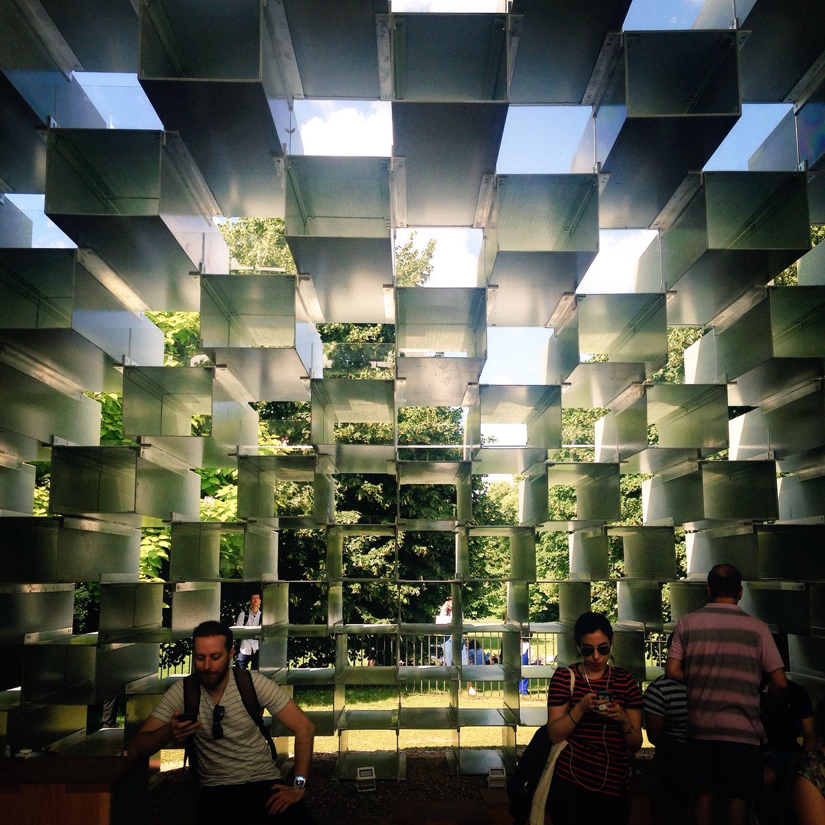 Magdalena__Bell's tweet photo. Inspiring shapes and light effects! #SerpentinePavilion #London https://t.co/OL2XJjpOgr