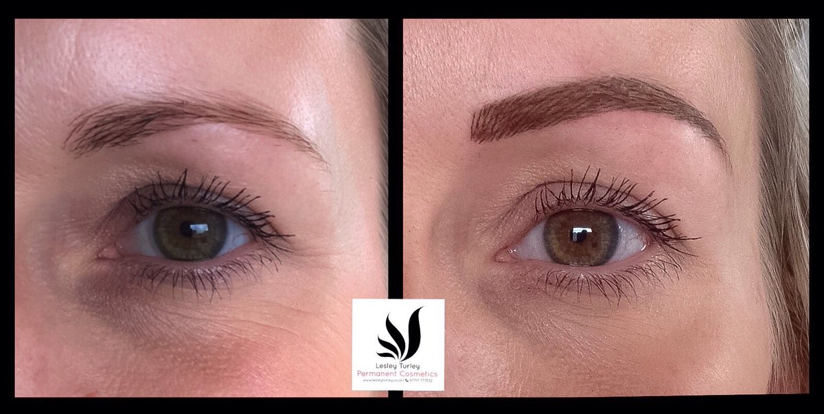 LTCosmetics's tweet photo. A brow treatment can make all the difference! Before &amp; after #PermanentMakeUp really lifts the eyes and face 😍 https://t.co/MushbdP2yo