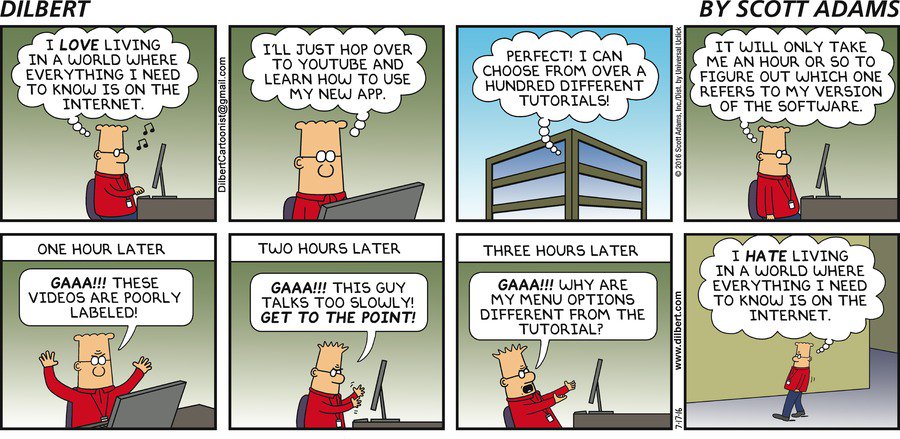 AyeshaAmbreen's tweet image. The problem with information overload.

 #DilbertComic #InternetofThings #InfoOverload