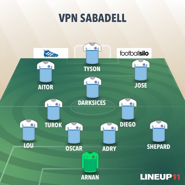 Alineación para el entrenamiento de hoy 💪🏻