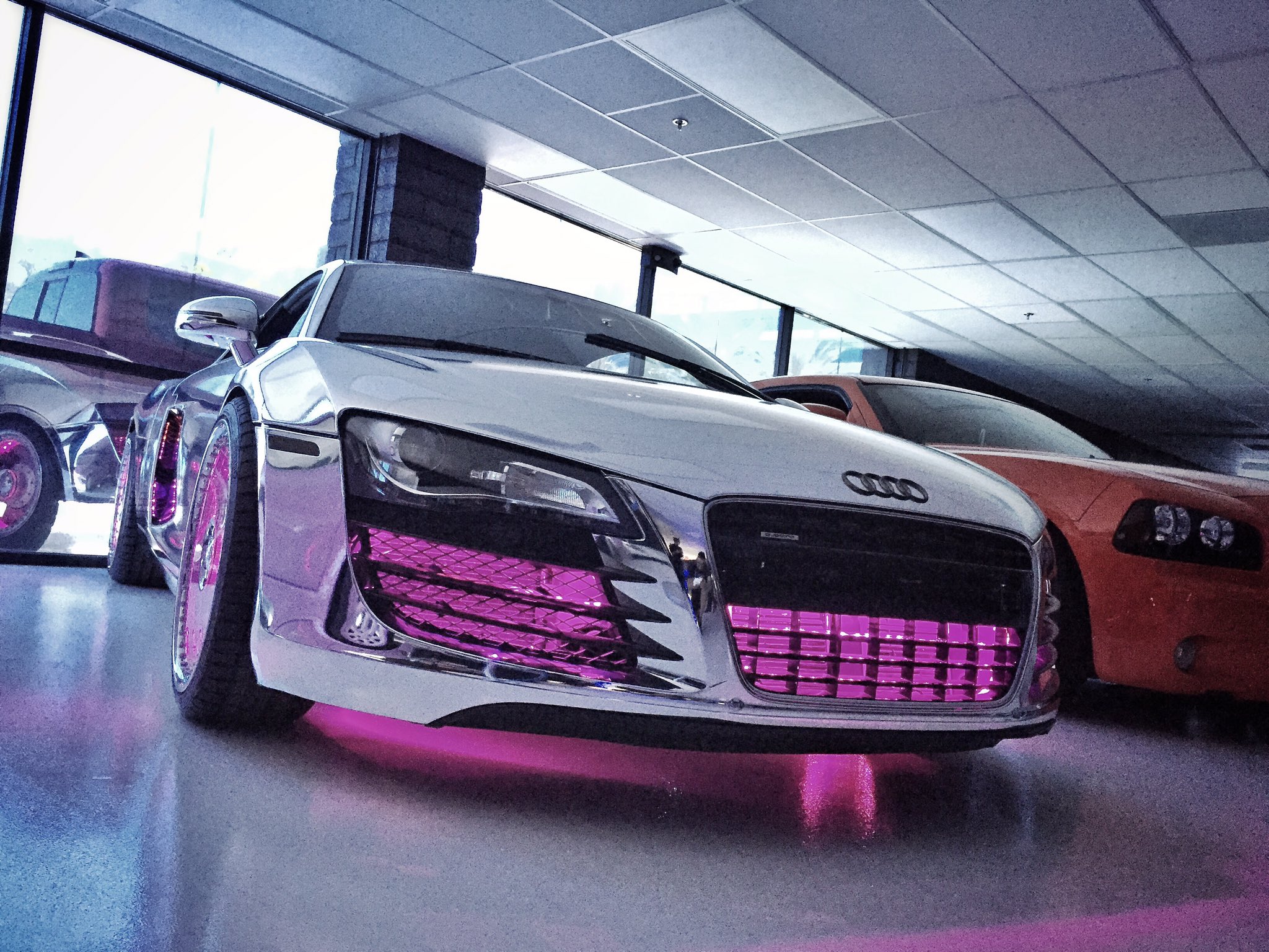 West Coast Customs On Twitter Sundayfunday Is Lit At The Wcc Auto Museum W The Tron Audi R8
