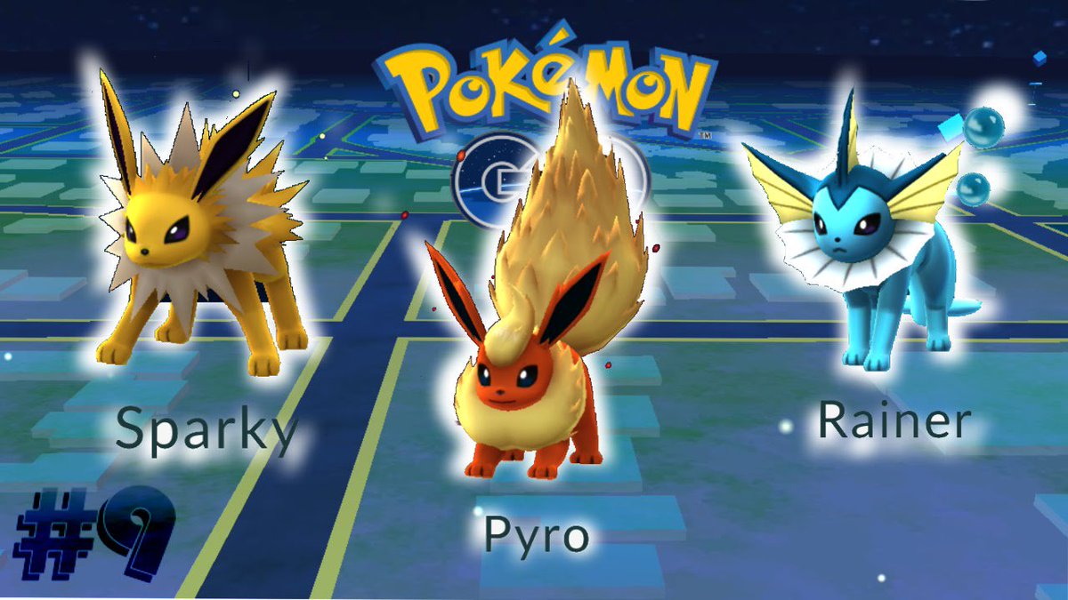 PokeTeamWear's tweet photo. Name your Eevee after one of the brothers from the original cartoon, and it will evolve into their pokemon. https://t.co/IHW56xoWlx
